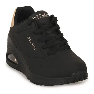 Skechers BBK UNO WEDGE Divat edzőcipők Fekete