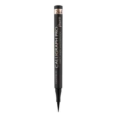 Catrice Matte Calligraph Pro Waterproof Eyeliner - 10 Intense B Szemhéjtus Fehér