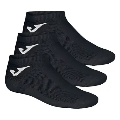 Joma Invisible 3PPK Socks Sport zoknik Fekete