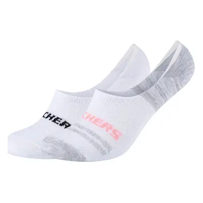 Skechers 2PPK Mesh Ventilation Footies Socks Kiegészítők Fehér