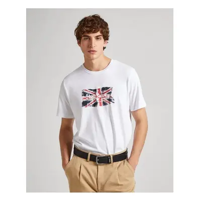 Pepe jeans PM509384 CLAG Rövid ujjú pólók Fehér