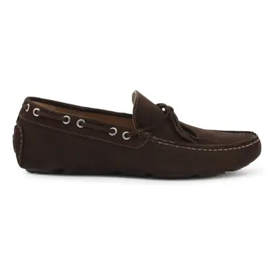 Duca Di Morrone Edoardo - Suede Dark Brown Vitorlás cipők Barna