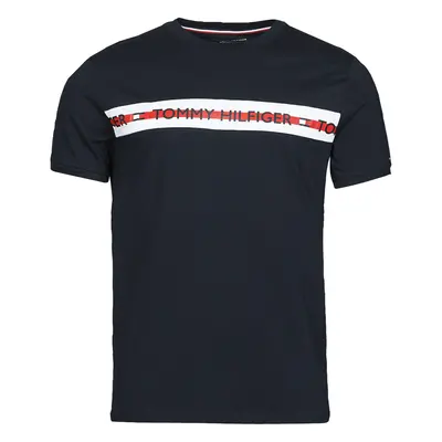 Tommy Hilfiger CN SS TEE LOGO Rövid ujjú pólók Kék