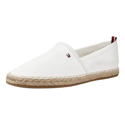 Tommy Hilfiger BASIC TOMMY FLAT ESPADRI Gyékény talpú cipők Fehér