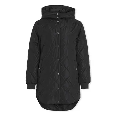 Vila Jade Jacket L/S - Black Kabátok Fekete