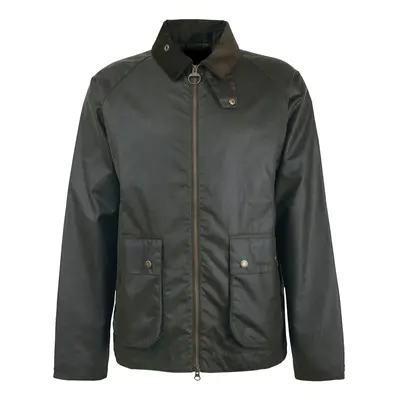 Barbour Bedale Short Wax Jacket - Olive Kabátok Zöld