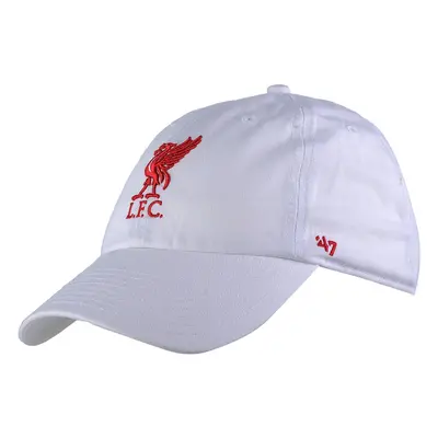 '47 Brand EPL FC Liverpool Clean Up Cap Baseball sapkák Fehér