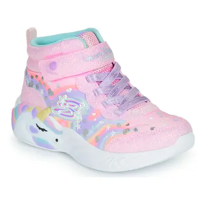 Skechers UNICORN DREAMS Magas szárú edzőcipők Rózsaszín