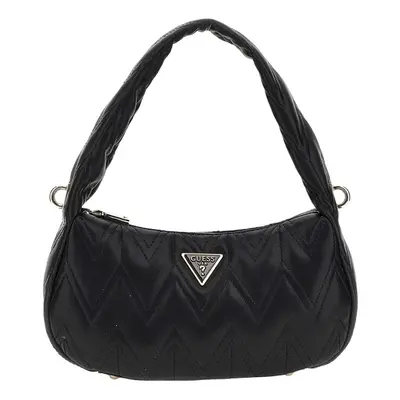 Guess EDA TOP ZIP SHOULDER BAG Kézitáskák Fekete