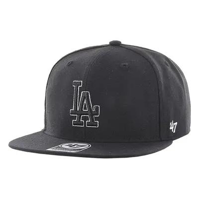 '47 Brand Los Angeles Dodgers No Shot 47 Captain 47 Cap Baseball sapkák Fekete