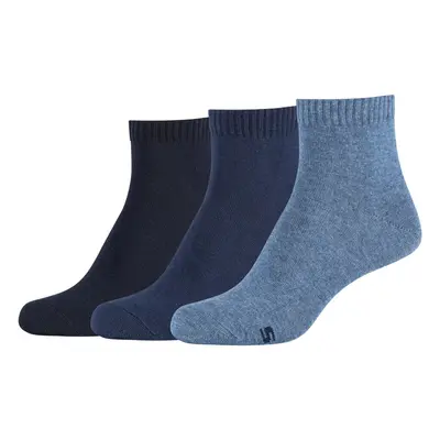 Skechers 3PPK Wm Casual Quarter Socks Sport zoknik Kék