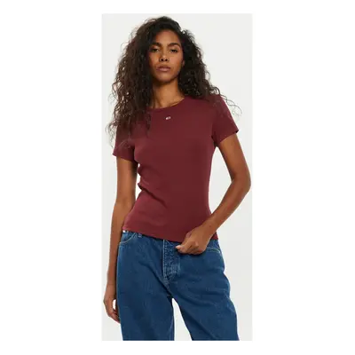 Tommy Jeans DW0DW17383 Pólók / Galléros Pólók Piros