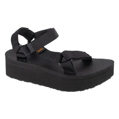 Teva W Flatform Universal Sandals Sportszandálok Fekete