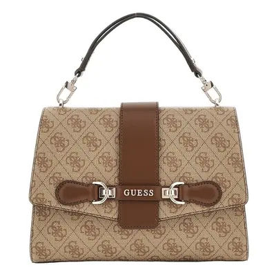 Guess NOLANA TOP HANDLE FLAP Kézitáskák Bézs