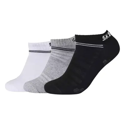 Skechers 3PPK Mesh Ventilation Socks Sport zoknik Fehér