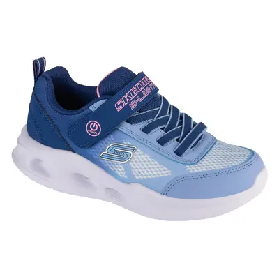 Skechers Sola Glow - Ombre Deluxe Rövid szárú edzőcipők Kék