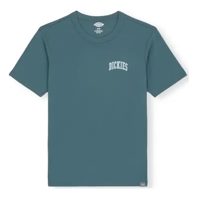 Dickies Aitkin Chest Logo T-Shirt - Green Pólók / Galléros Pólók Zöld