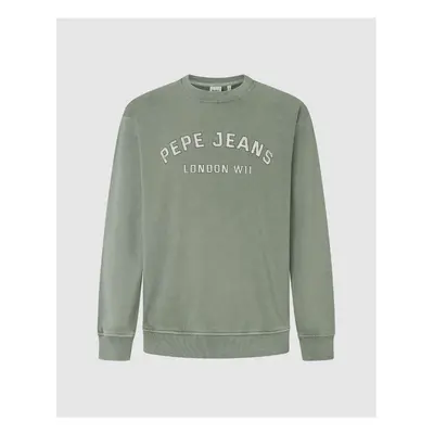 Pepe jeans PM582738 ALDRIDGE CREW Pulóverek Zöld