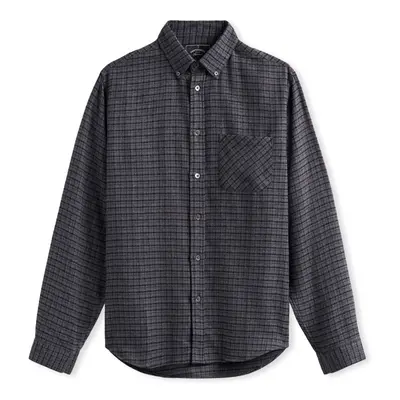 Portuguese Flannel Port Shirt Hosszú ujjú ingek Szürke