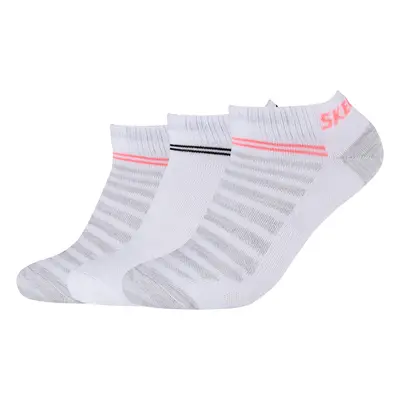 Skechers 3PPK Mesh Ventilation Socks Sport zoknik Fehér