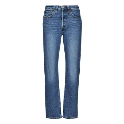 Levis 501® JEANS FOR WOMEN Egyenes szárú farmerek Kék