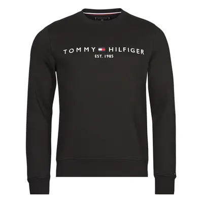 Tommy Hilfiger TOMMY LOGO SWEATSHIRT Pulóverek Fekete