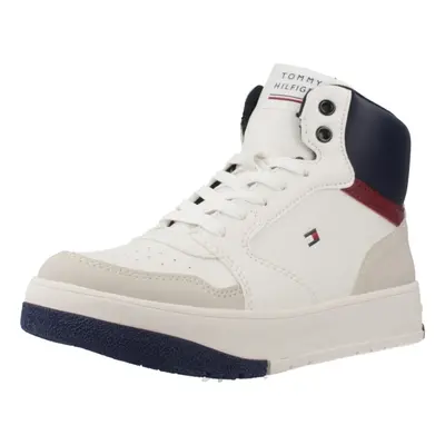 Tommy Hilfiger MID CUT LACE-UP SNEAKER Csizmák Fehér