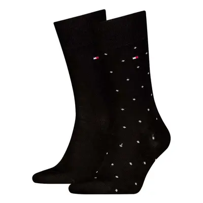 Tommy Hilfiger Two Pack Knitted Dot Socks Black Kiegészítők Fekete