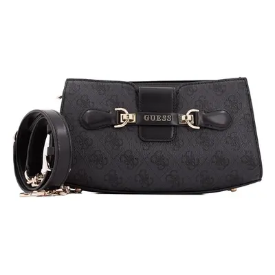 Guess NOLANA CROSSBODY TOPZ Táskák Fekete