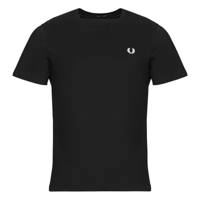 Fred Perry CREW NECK Rövid ujjú pólók Fekete