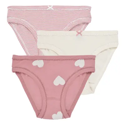 Petit Bateau LOT CULOTTE X3 Bugyik Rózsaszín