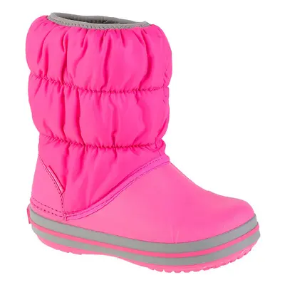 Crocs Winter Puff Boot Kids Hótaposók Rózsaszín