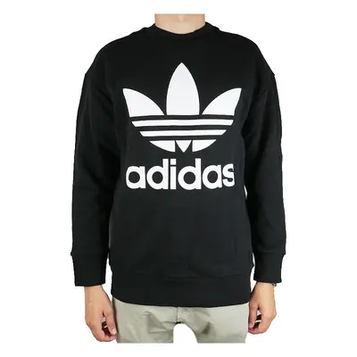 adidas Trefoil Over Crew Melegítő kabátok Fekete