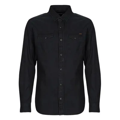 Jack & Jones JJESHERIDAN SHIRT Hosszú ujjú ingek Fekete