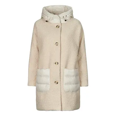 Geox W CALITHE LONG COAT Kabátok Bézs