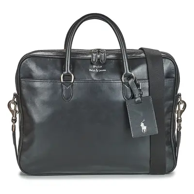 Polo Ralph Lauren COMMUTER-BUSINESS CASE-SMOOTH LEATHER Aktatáskák / Irattáskák Fekete