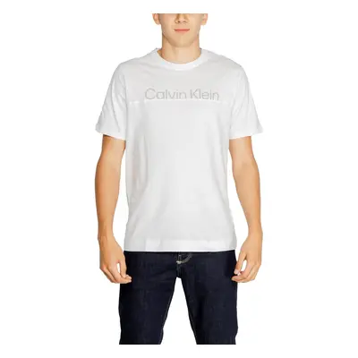 Calvin Klein Sport PW - GRAPHIC S/S T-S 00GMF4K142 Hosszú ujjú galléros pólók Fehér