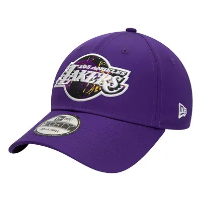 New-Era 9FORTY Los Angeles Lakers NBA Print Infill Cap Baseball sapkák Lila