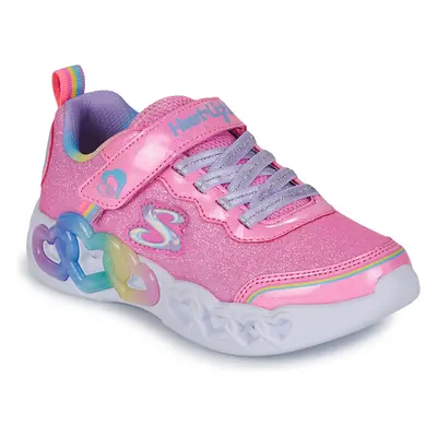 Skechers INFINITE HEART LIGHTS Rövid szárú edzőcipők Rózsaszín