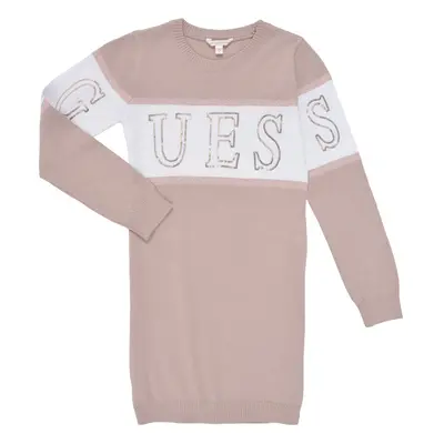 Guess SWEATER DRESS Rövid ruhák Rózsaszín