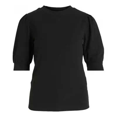 Vila Noos Top Felia 2/4 - Black Blúzok Fekete