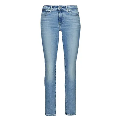 Levis 712 SLIM WELT POCKET Slim farmerek Kék