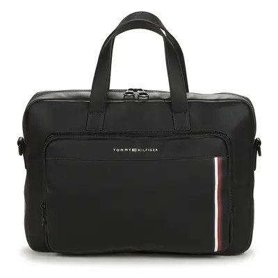 Tommy Hilfiger TH PIQUE PU SLIM COMPUTERBAG Aktatáskák / Irattáskák Fekete