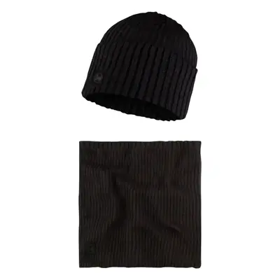 Buff Gift Pack Set Beanie and Neckwarmer Sapkák Fekete