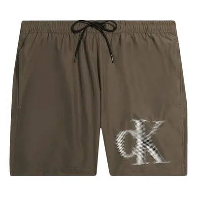 Calvin Klein Jeans km0km00800-gxh brown Rövidnadrágok Barna