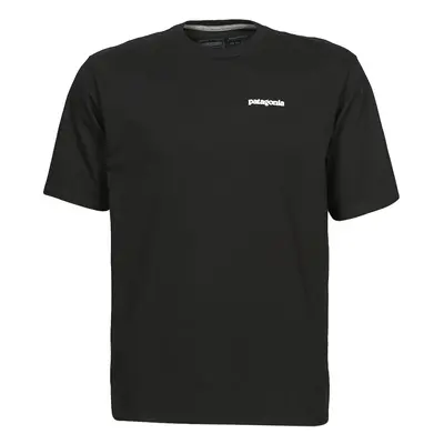 Patagonia M's P-6 Logo Organic T-Shirt Rövid ujjú pólók Fekete