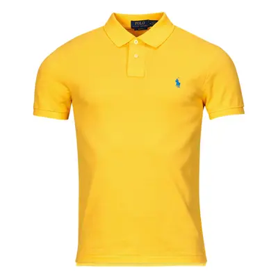 Polo Ralph Lauren POLO AJUSTE SLIM FIT EN COTON BASIC MESH Rövid ujjú galléros pólók Citromsár