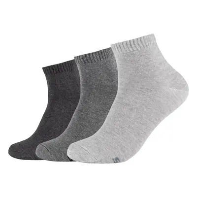 Skechers 3PPK Basic Quarter Socks Sport zoknik Szürke