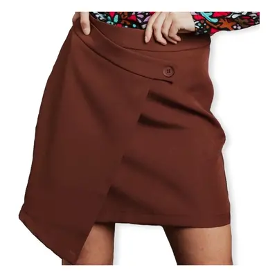 Minueto Caramel Skirt - Brown Szoknyák Barna