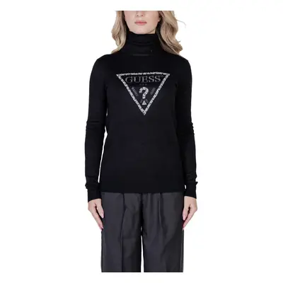 Guess PIPER TRIANGLE LOGO TN LS W4BR03 Z2NQ2 Pulóverek Fekete